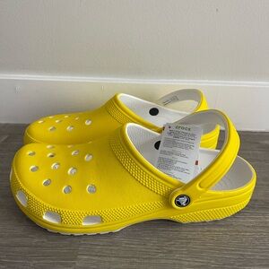 CROCS Classic Clog in Yellow US Men’s Size 10 / US Women’s 12